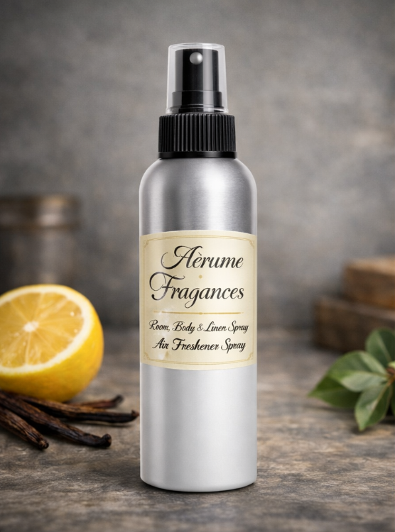 6oz Aluminum Bottle Air Freshener Spray